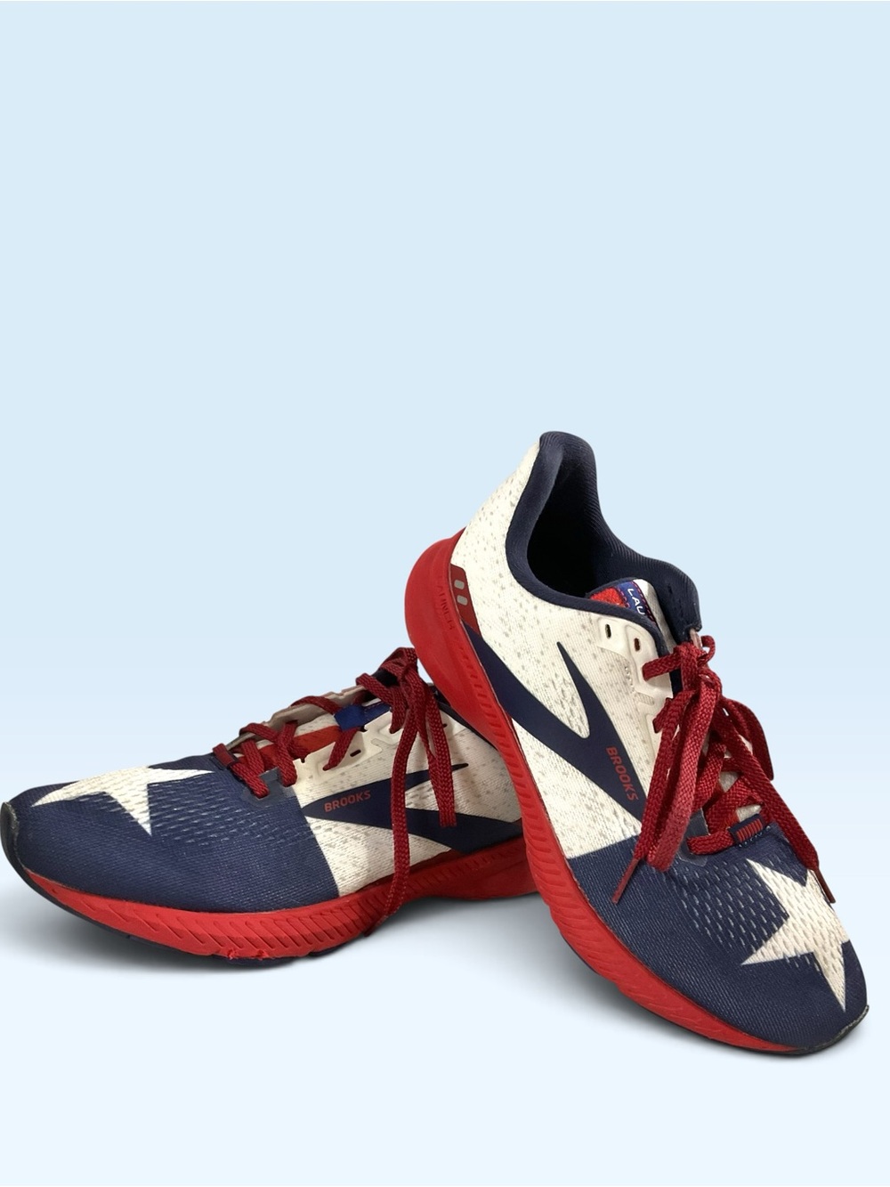 Brooks Women’s Launch 8 "Run USA" Texas/Lone Star Pack Navy/White/Red Size 8.5M